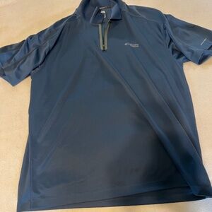 Columbia Titanium 1/4 zip short sleeved pullover Men's size XL